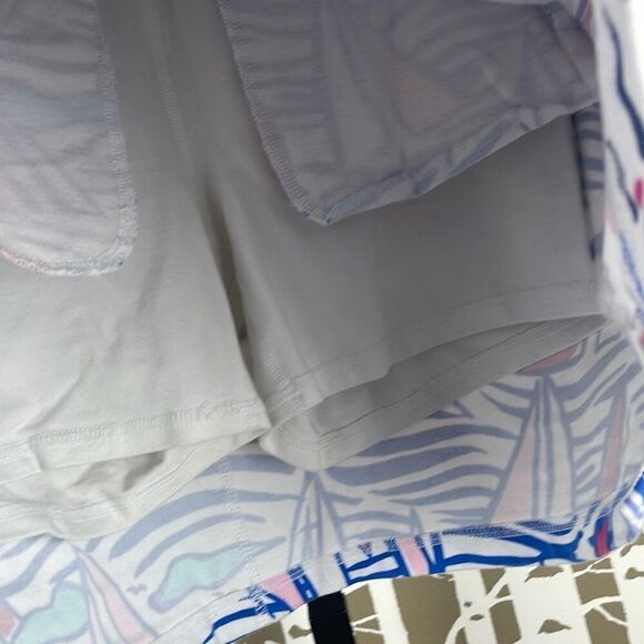 Talbots Nautical Sailboat Print Skort S - Picture 3 of 10